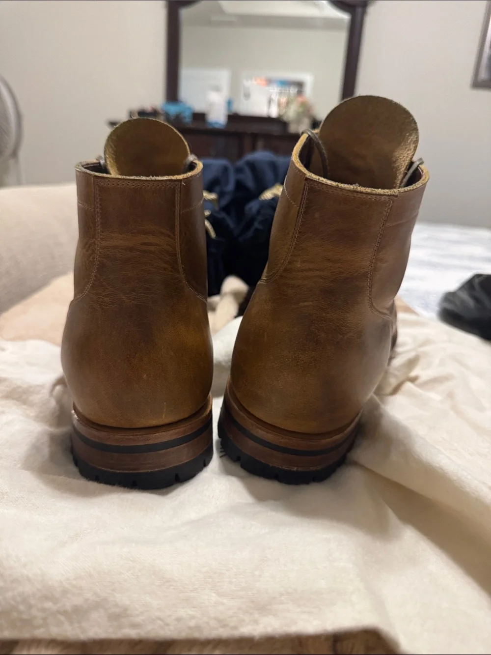VIBERG Service Boot 2040 in Natural Cypress
